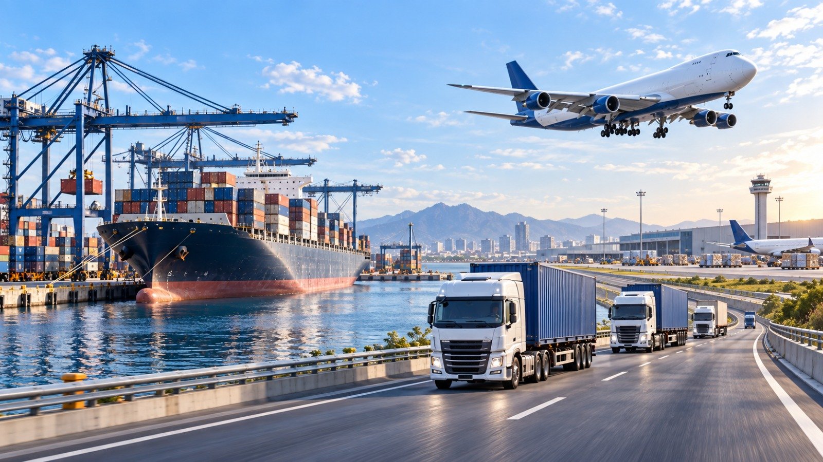 Operaciones logísticas portuarias y freight forwarding